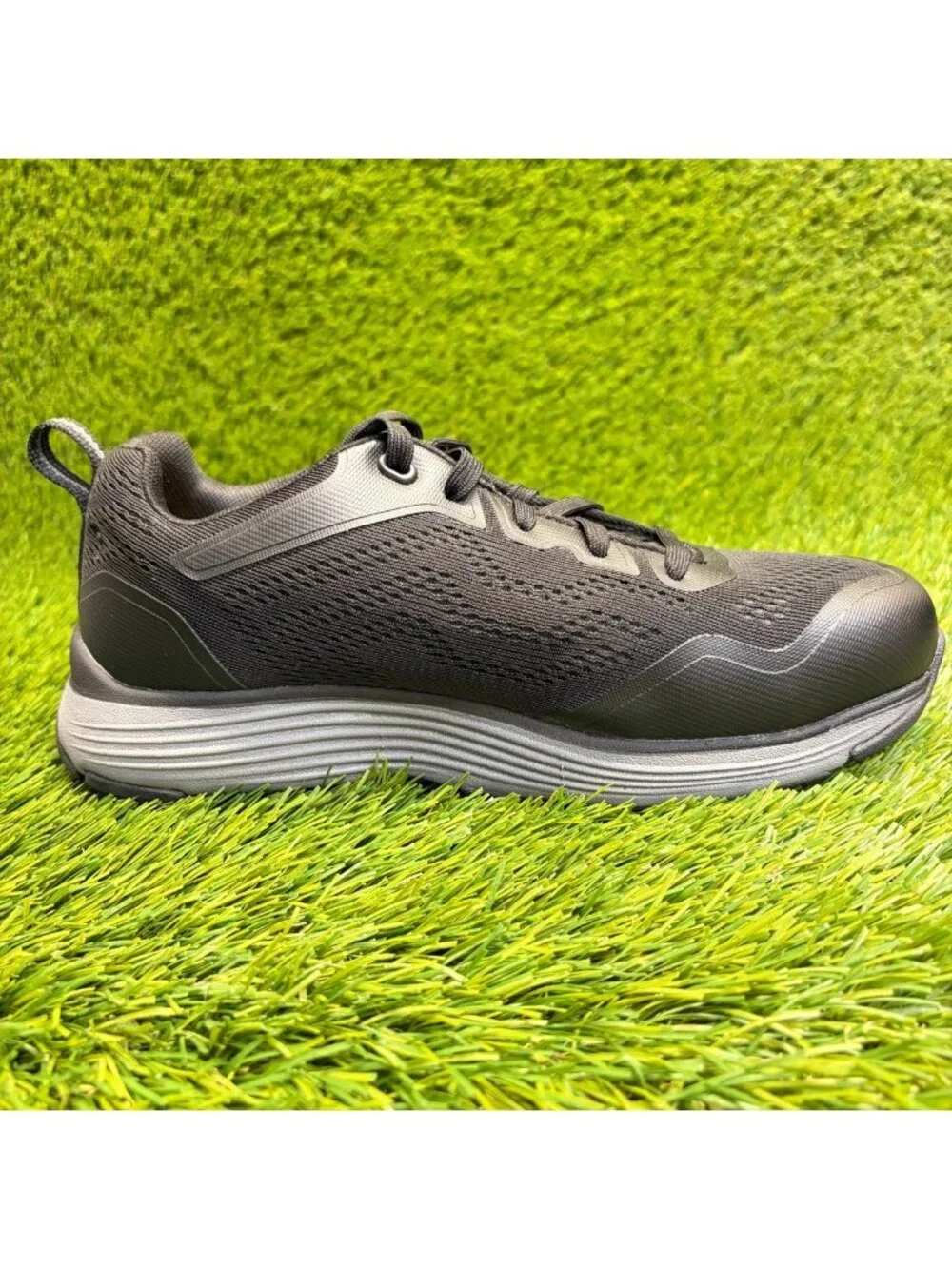 Keen Utility Sparta II Womens Size 7.5 Black Gray Steel Toe Safety Work Shoes